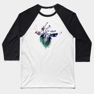 Music my love art #music #heart #love Baseball T-Shirt